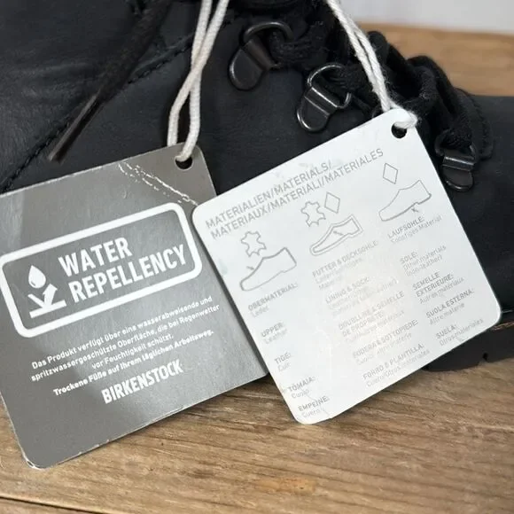 NWT Birkenstock Women’s Jackson Water Repellent Black Boots - 38/7 - Picture 10 of 13